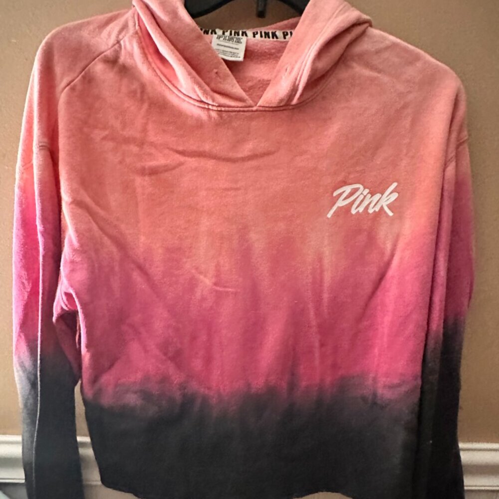 Pink  Hooded sweatshirt  Size XS Woman